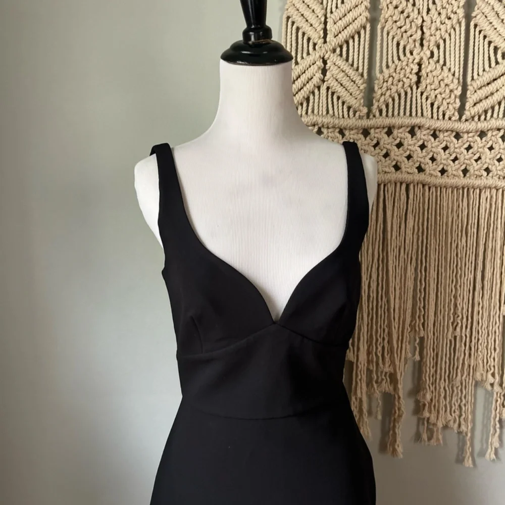 Jill Jill Stuart Sweetheart Neck Dress in Black 6 - Picture 3 of 8